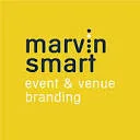 Marvin Smart event AND venue branding logo
