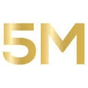 5M Online media AND Marketing logo