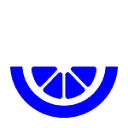 blue slice logo