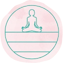 Yogini rosa - Foundation AND Retreats logo