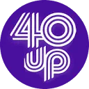 40UP logo