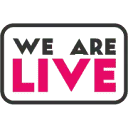Logo van We Are Live