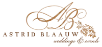 Astrid Blaauw Weddings AND Events logo