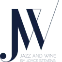 Jazz and Wine concerts by Joyce Stevens logo