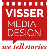 Visser Media AND Design logo