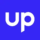 Upside webdesign AND development logo