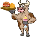 The Happy Bull logo