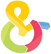 &Wider logo