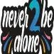 Never2BeAlone logo