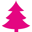 Versierde Kerstboom logo