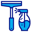 CASTER schoonmaak AND glazenwasserij logo