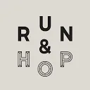 RUN AND HOP logo