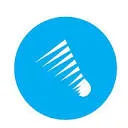 Badmintonvereniging "Erasmus" logo